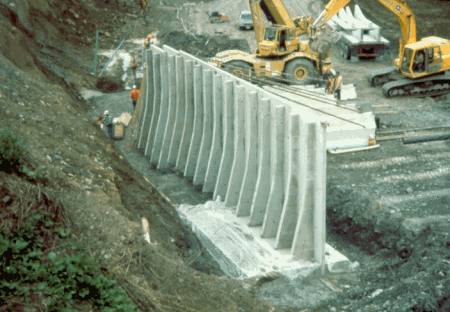 ACI 318 08 Design of Retaining Wall with Counterfort