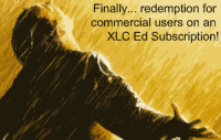 Finally... redemption for commercial users on an XLC Ed Subscription!
