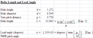 Helix Length and Lead Angle.xls