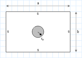 Rectangular plate loaded with circular load at centre.xls