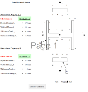 Star Column Generator in staad