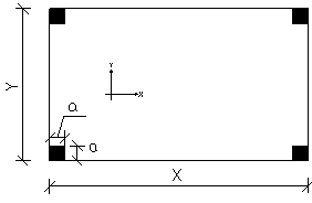 Deflection - two way flat slab - Frame method