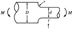 Stress Concentration Factor on Circular Shaft Under Bending.xls