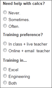 Training Survey